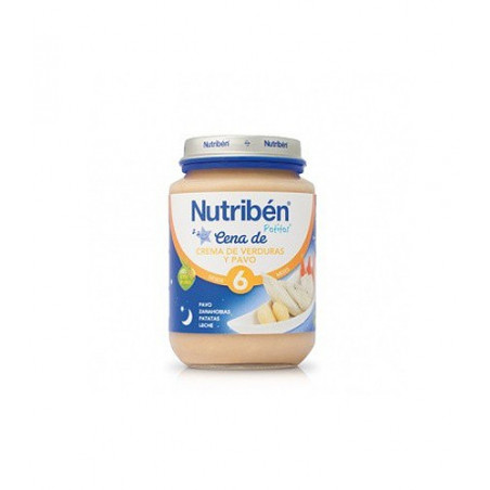 NUTRIBEN POTITO JUNIOR CENA CREMA VERDURA PAVO 200 G NUTRIBEN POTITO JUNIOR CENA CREMA VERDURA PAVO 200 G