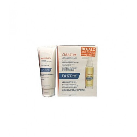 DUCRAY PACK CREASTIM LOCIÓN ANTICAÍDA 2X30 ML + CHAMPÚ 100 ML DUCRAY PACK CREASTIM LOCIÓN ANTICAÍDA 2X30 ML + CHAMPÚ 100 ML