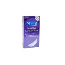 DUREX PROFILACTICOS SENSITIVO CONTACTO TOTAL 6 UDS DUREX PROFILACTICOS SENSITIVO CONTACTO TOTAL 6 UDS