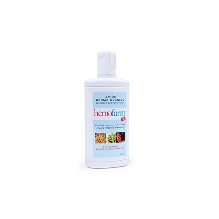 HEMOFARM PLUS JABON DERMATOLOGICO - HIGIENE ANAL 200 ML HEMOFARM PLUS JABON DERMATOLOGICO - HIGIENE ANAL 200 ML
