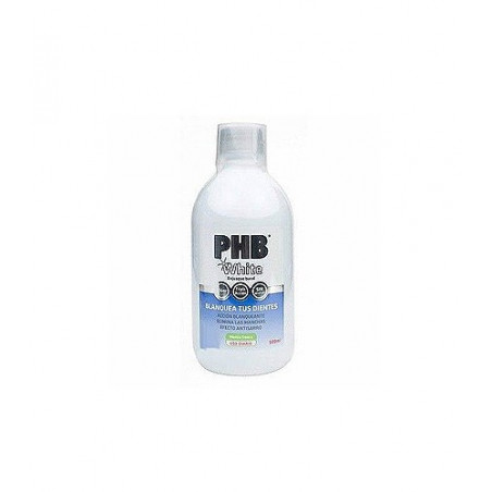 PHB WHITE ENJUAGUE BUCAL 500ML PHB WHITE ENJUAGUE BUCAL 500ML