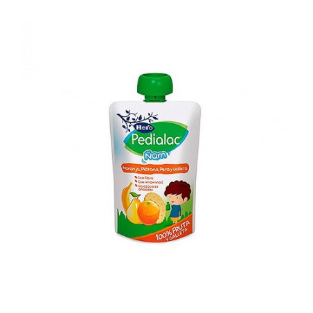 HERO BABY PEDIALAC BOLSITA NARANJA, PLÁTANO Y GALLETA 100 GR HERO BABY PEDIALAC BOLSITA NARANJA, PLÁTANO Y GALLETA 100 GR