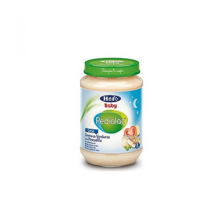 HERO BABY PEDIALAC POTITO DE CREMA DE VERDURAS Y PESCADILLA 200 GR HERO BABY PEDIALAC POTITO DE CREMA DE VERDURAS Y PESCADILLA 200 GR