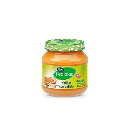 HERO BABY PEDIALAC POTITO NATILLAS CON GALLETA 130 GR HERO BABY PEDIALAC POTITO NATILLAS CON GALLETA 130 GR