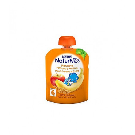 NATURNES MANZANA, PLÁTANO Y AVENA 90 GR NATURNES MANZANA, PLÁTANO Y AVENA 90 GR