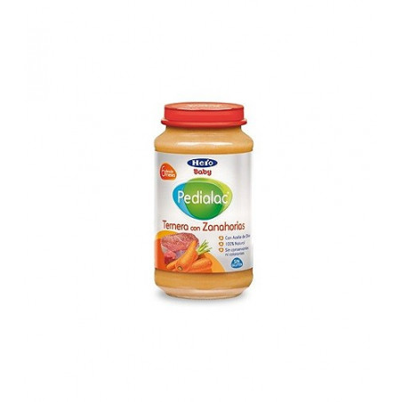 HERO BABY PEDIALAC POTITO TERNERA CON ZANAHORIA 250 GR HERO BABY PEDIALAC POTITO TERNERA CON ZANAHORIA 250 GR
