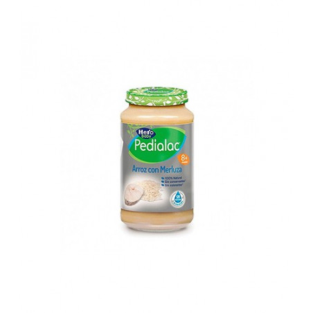HERO BABY PEDIALAC POTITO ARROZ CON MERLUZA 250 GR HERO BABY PEDIALAC POTITO ARROZ CON MERLUZA 250 GR
