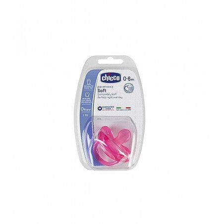 CHICCO CHUPETE PHYSIO SOFT SILICONA ROSA 12 MESES+ 2 UDS CHICCO CHUPETE PHYSIO SOFT SILICONA ROSA 12 MESES+ 2 UDS