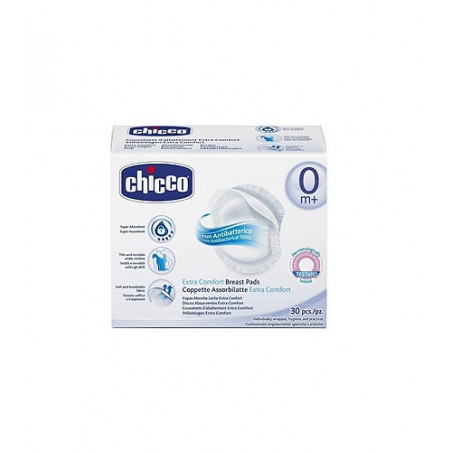 CHICCO DISCOS ABSORBENTES ANTIBACTERIANOS 30 UDS CHICCO DISCOS ABSORBENTES ANTIBACTERIANOS 30 UDS