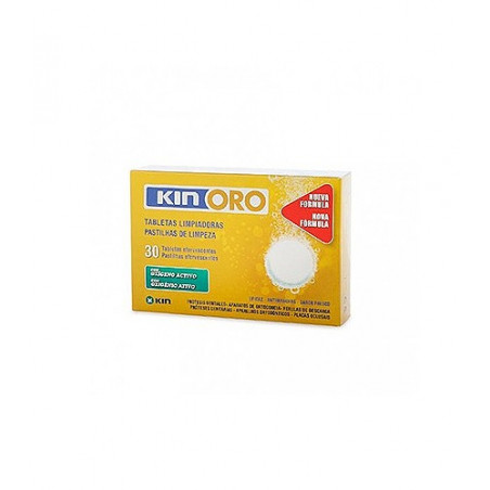 KIN ORO TABLETAS LIMPIADORAS 30 UDS KIN ORO TABLETAS LIMPIADORAS 30 UDS