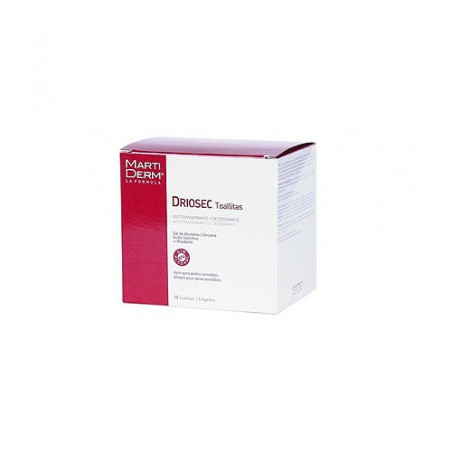 MARTIDERM DRIOSEC ANTITRANSPIRANTE CORPORAL 15 TOALLITAS MARTIDERM DRIOSEC ANTITRANSPIRANTE CORPORAL 15 TOALLITAS