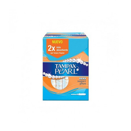 TAMPAX PEARL SUPER PLUS 18 TAMPONES TAMPAX PEARL SUPER PLUS 18 TAMPONES