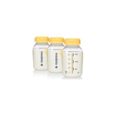 MEDELA BOTELLA PARA LECHE MATERNA 3 UNIDADES 150 ML MEDELA BOTELLA PARA LECHE MATERNA 3 UNIDADES 150 ML