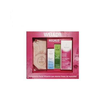 PACK WELEDA CREMA DE DÍA ROSA MOSQUETA CON NECESER, MINI DE LIMPIADORA 2 EN 1 Y MINI SKINFOOD PACK WELEDA CREMA DE DÍA ROSA MOSQUETA CON NECESER, MINI DE LIMPIADORA 2 EN 1 Y MINI SKINFOOD