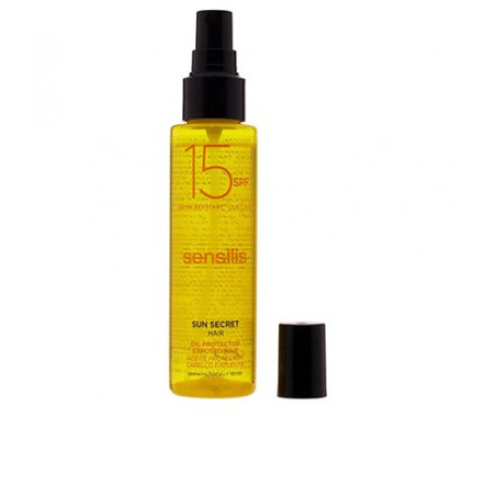 SENSILIS SUN SECRET SPF 15 ACEITE PROTECTOR DE CABELLO 100 ML SENSILIS SUN SECRET SPF 15 ACEITE PROTECTOR DE CABELLO 100 ML