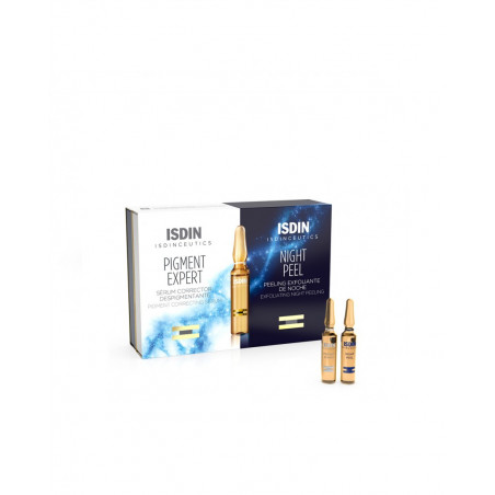 ISDINCEUTICS PACK PIGMENT EXPERT 10 AMPOLLAS + NIGHT PEEL 10 AMPOLLAS ISDINCEUTICS PACK PIGMENT EXPERT 10 AMPOLLAS + NIGHT PEEL 10 AMPOLLAS