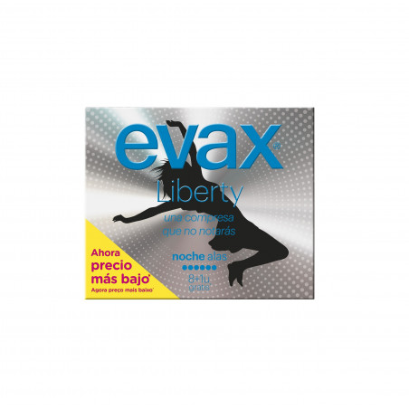 EVAX COMPRESAS LIBERTY NOCHE ALAS 9 UD EVAX COMPRESAS LIBERTY NOCHE ALAS 9 UD
