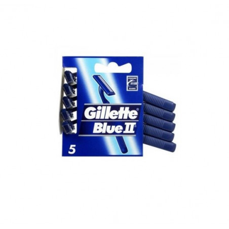 GILLETTE MAQUINILLA AFEITAR BLUE II 5 UD GILLETTE MAQUINILLA AFEITAR BLUE II 5 UD