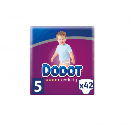 DODOT PAÑAL ACTIVITY TALLA 5 13-18KG 42 UDS DODOT PAÑAL ACTIVITY TALLA 5 13-18KG 42 UDS