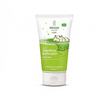 WELEDA 2 EN 1 CHAMPU Y GEL DE DUCHA LIMA CHISPEANTE 150 ML WELEDA 2 EN 1 CHAMPU Y GEL DE DUCHA LIMA CHISPEANTE 150 ML