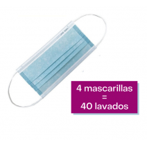MASCARILLA ADULTO REUTILIZABLE AZUL MAPE 4 UDS MASCARILLA ADULTO REUTILIZABLE AZUL MAPE 4 UDS
