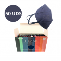 MASCARILLAS FFP2 AZUL CAJA 50 UDS NR MASCARILLAS FFP2 AZUL