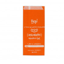 PACK 10 BOLSAS PAPEL CON FUELLE NARANJA RADEX PACK 10 BOLSAS PAPEL CON FUELLE NARANJA RADEX