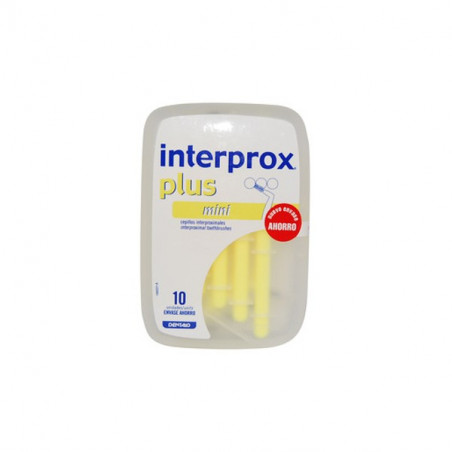INTERPROX CEPILLO MINI PLUS 10 UNI INTERPROX CEPILLO MINI PLUS 10 UNI