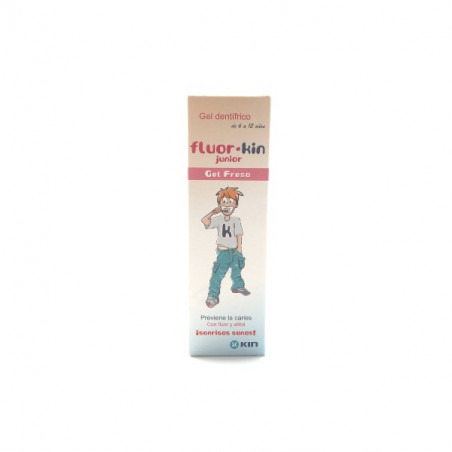 FLUOR KIN JUNIOR GEL FRESA 75 ML FLUOR KIN JUNIOR GEL FRESA 75 ML