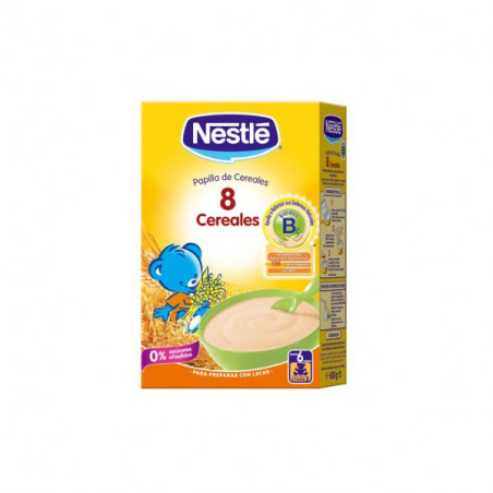 NESTLE PAPILLA 8 CEREALES BIFIDUS 600 G NESTLE PAPILLA 8 CEREALES BIFIDUS 600 G