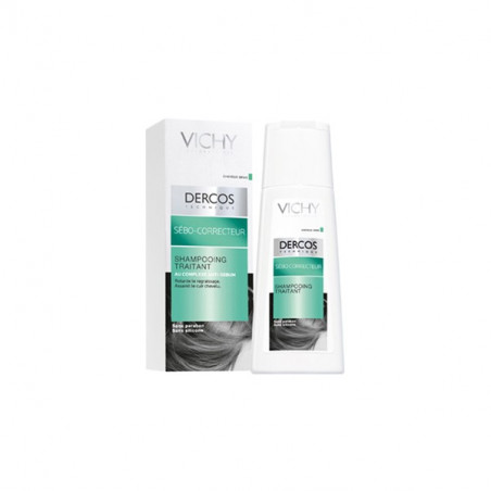 DERCOS CHAMPU TRATANTE SEBO CORRECTOR 200 ML DERCOS CHAMPU TRATANTE SEBO CORRECTOR 200 ML