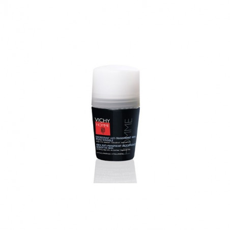 VICHY HOMME DESODORANTE BOLA P. SENSIBLE 50 ML VICHY HOMME DESODORANTE BOLA P. SENSIBLE 50 ML