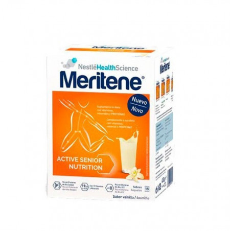MERITENE VAINILLA 15 SOBRES 30 G MERITENE VAINILLA 15 SOBRES 30 G
