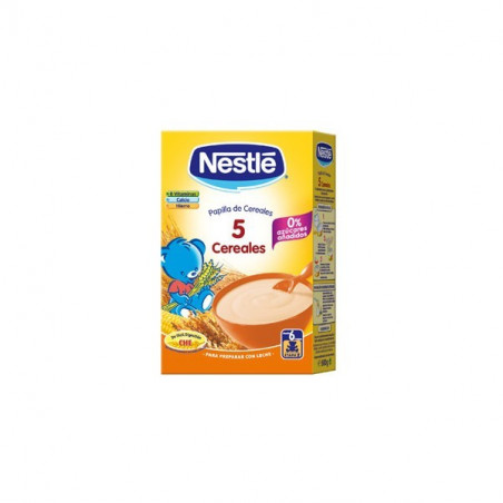 NESTLE PAPILLA 5 CEREALES 600 G NESTLE PAPILLA 5 CEREALES 600 G
