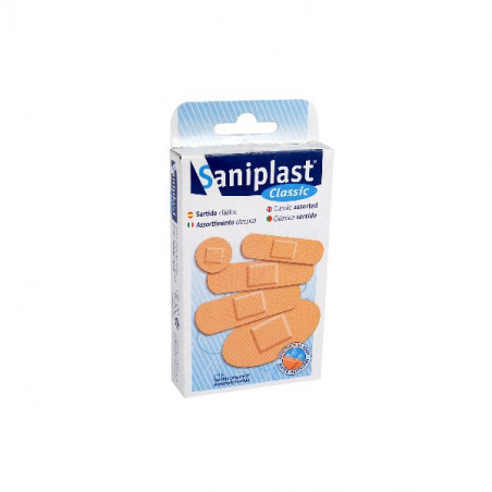 TIRITAS PLASTICAS SURTIDAS SANIPLAST CAJA 40 UD TIRITAS PLASTICAS SURTIDAS SANIPLAST CAJA 40 UD