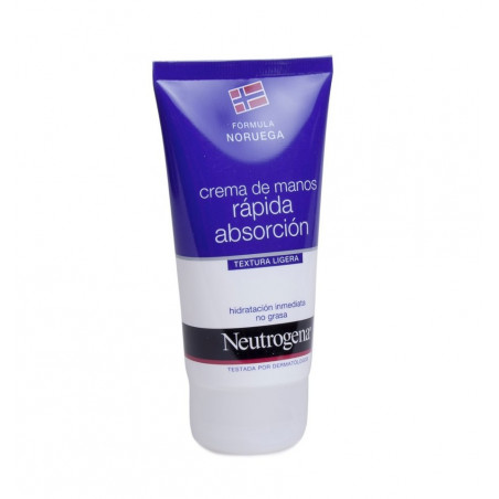 NEUTROGENA CREMA MANOS ABSORCION RAPIDA 75 ML NEUTROGENA CREMA MANOS ABSORCION RAPIDA 75 ML