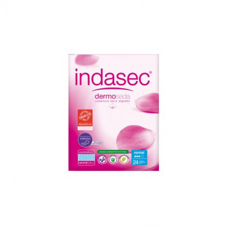 INDASEC COMPRESAS NORMAL 24 UNI (150 ML) INDASEC COMPRESAS NORMAL 24 UNI (150 ML)