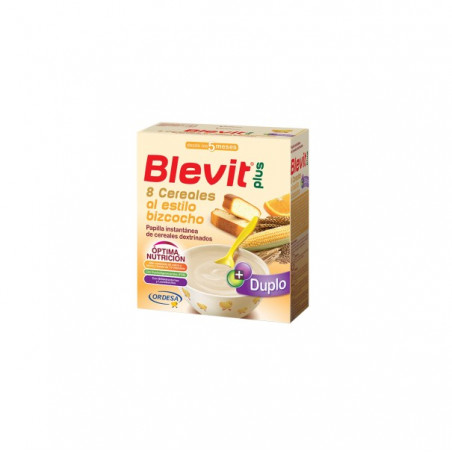 BLEVIT DUPLO 8 CERALES BIZCOCHO Y NARANJA 600G BLEVIT DUPLO 8 CERALES BIZCOCHO Y NARANJA 600G