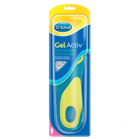 SCHOLL GELACTIV PLANTILLAS USO DIARIO MUJER 1 PAR SCHOLL GELACTIV PLANTILLAS USO DIARIO MUJER 1 PAR