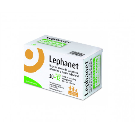 LEPHANET LIMPIADOR PARPADOS 30 TOALLITAS LEPHANET LIMPIADOR PARPADOS 30 TOALLITAS