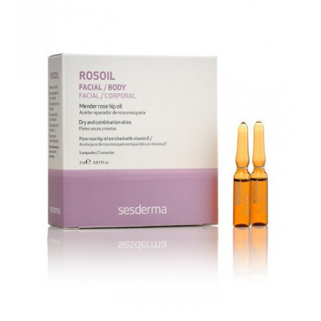 ROSOIL ACEITE REPARADOR (AMPOLLAS) 5X2 ML. ROSOIL ACEITE REPARADOR (AMPOLLAS) 5X2 ML.