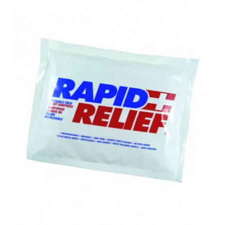 BOLSA FRIO-CALOR REUTILIZABLE RAPID RELIEF 30x26 1 UD BOLSA FRIO-CALOR REUTILIZABLE RAPID RELIEF 30x26 1 UD