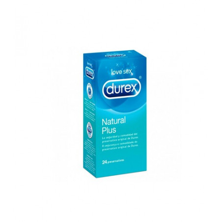 DUREX EASY NATURAL PLUS 24 PRESERVATIVOS DUREX EASY NATURAL PLUS 24 PRESERVATIVOS