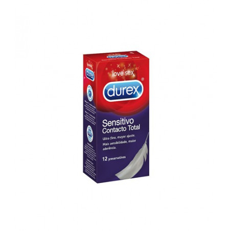 DUREX CONTACTO TOTAL 12 PRESERVATIVOS DUREX CONTACTO TOTAL 12 PRESERVATIVOS