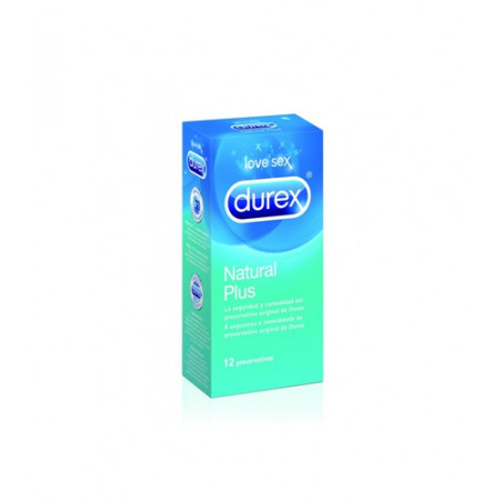 DUREX NATURAL PLUS EASY ON 12 PRESERVATIVOS DUREX NATURAL PLUS EASY ON 12 PRESERVATIVOS