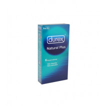 DUREX NATURAL PLUS EASY ON 6 PRESERVATIVOS DUREX NATURAL PLUS EASY ON 6 PRESERVATIVOS
