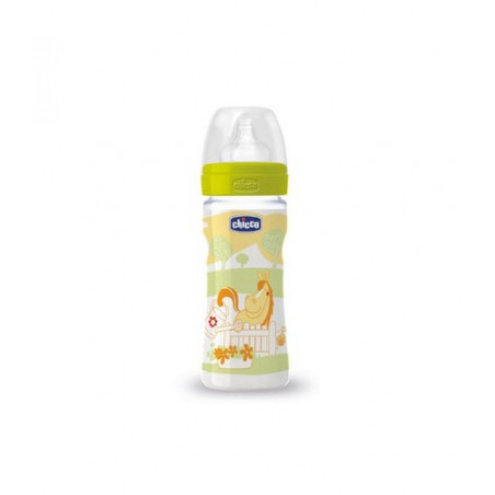 CHICCO BIBERON POLIPROPILENO BOCA ANCHA FLUJO REGULABLE SILICONA CABALLO 250 ML CHICCO BIBERON POLIPROPILENO BOCA ANCHA FLUJO REGULABLE SILICONA CABALLO 250 ML