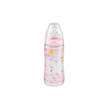 NUK BIBERON FC PP LATEX ROSE & BLUE ROSA T1 300 ML NUK BIBERON FC PP LATEX ROSE & BLUE ROSA T1 300 ML